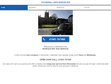 Tablet Screenshot of cathedralcars.net